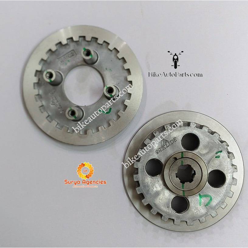 hero splendor bs 6 hf dlx bs 6 clutch hub centre combo