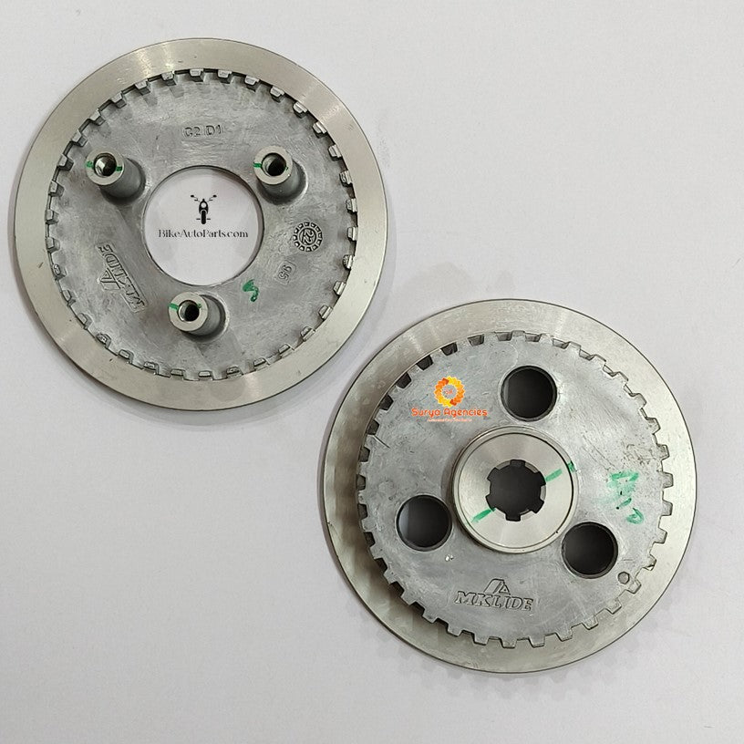 Hero Splendor Plus/Hf Delux 3 Legs (Bs6) Clutch Hub Centre Combo
