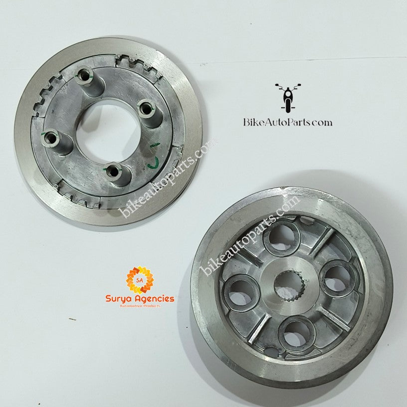honda dream yuga het dream nio het livo het cd 100 het clutch hub centre combo