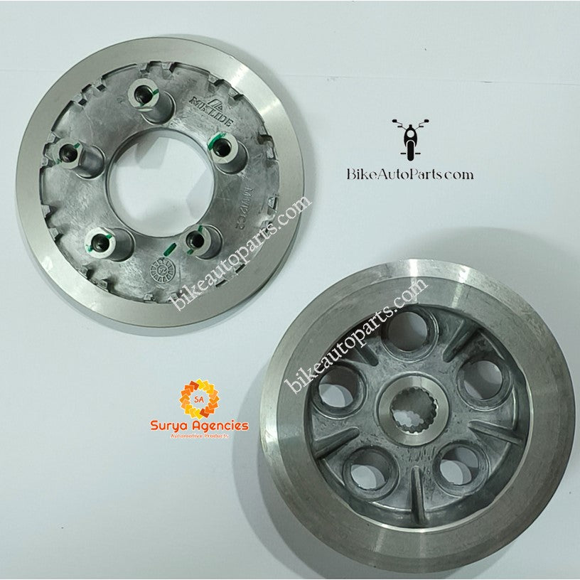 bajaj pulsar ug4 150 clutch hub centre combo_2
