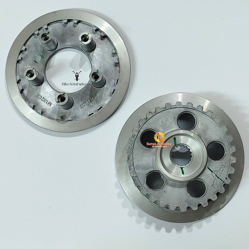 Bajaj Pulsar Ug4 180 / Pulsar Ug4 200 / Pulsar Ug4 220
/ Avenger Street 220 / Avanger Cruise 220 Clutch Hub Centre Combo