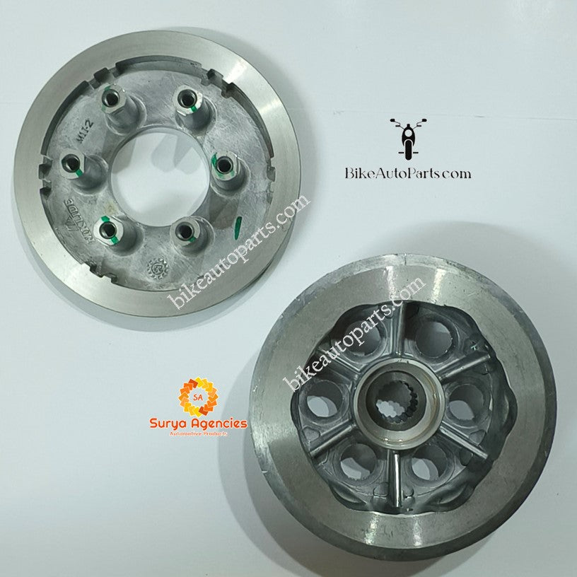 bajaj pulsar 150 dtsi clutch hub centre combo
