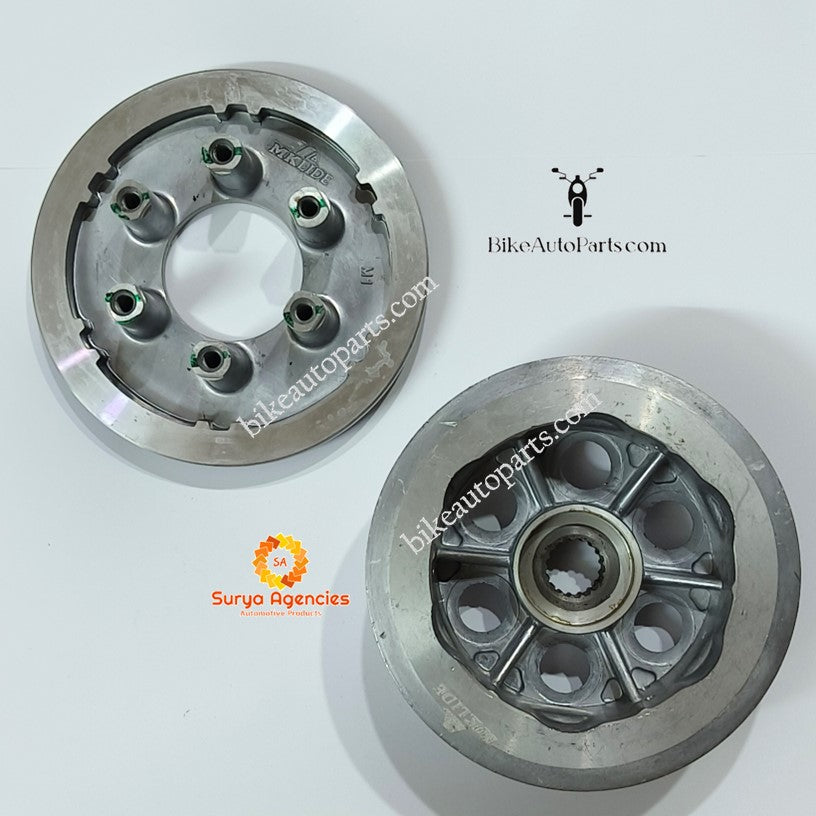 bajaj pulsar 180 dtsi clutch hub centre combo