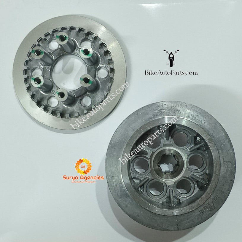bajaj ct100 old model steel bush clutch hub centre combo