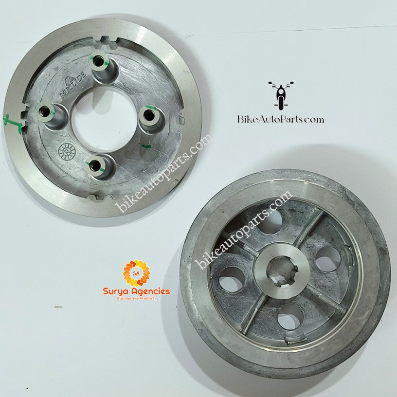 bajaj discover led 125 clutch hub centre combo_2