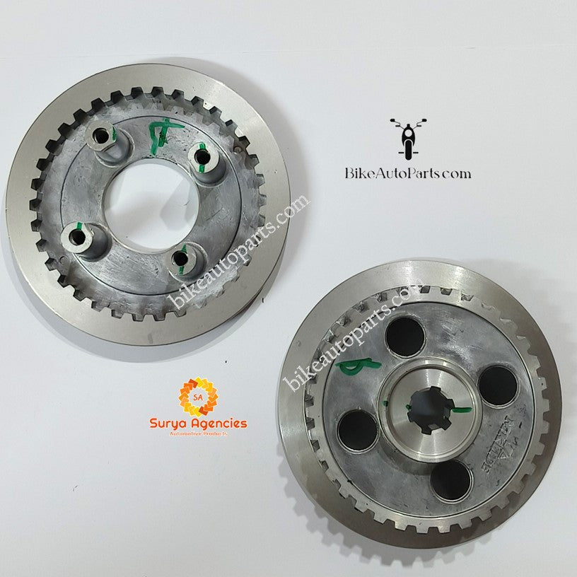 bajaj platina 110 es 110 dia clutch hub centre combo