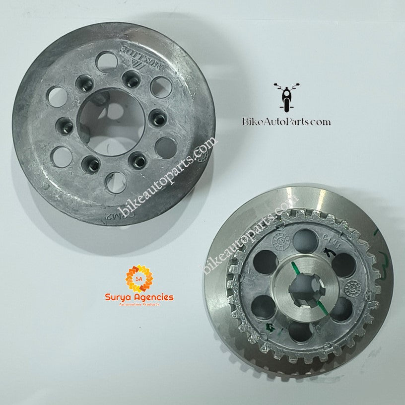 bajaj platina 110 es 100 dia clutch hub centre combo