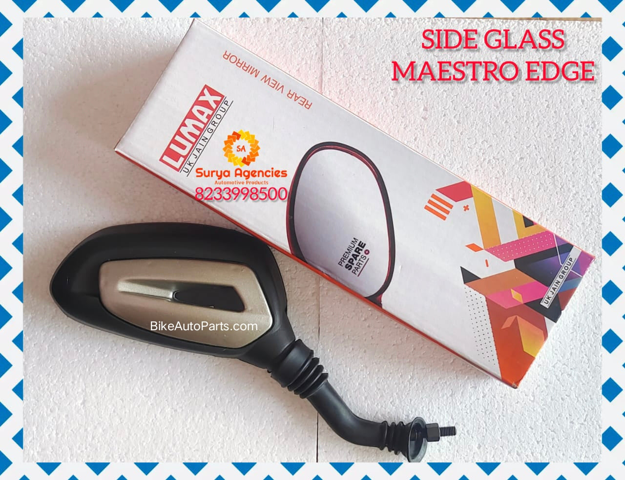 Hero Maestro Edge Side Glass