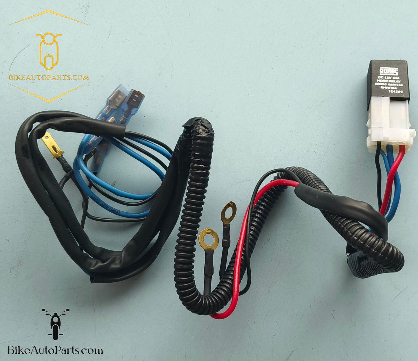 Horn Wiring Harness with Horn Relay 12Volt Roots