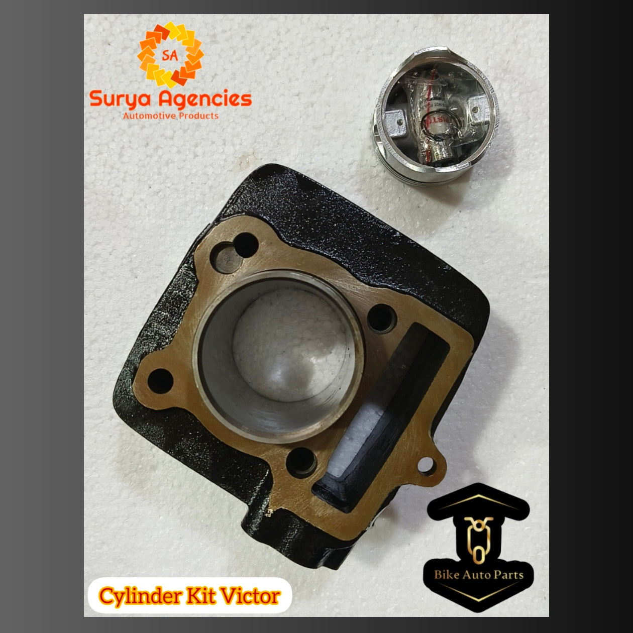 TVS Victor Cylinder Block Kit