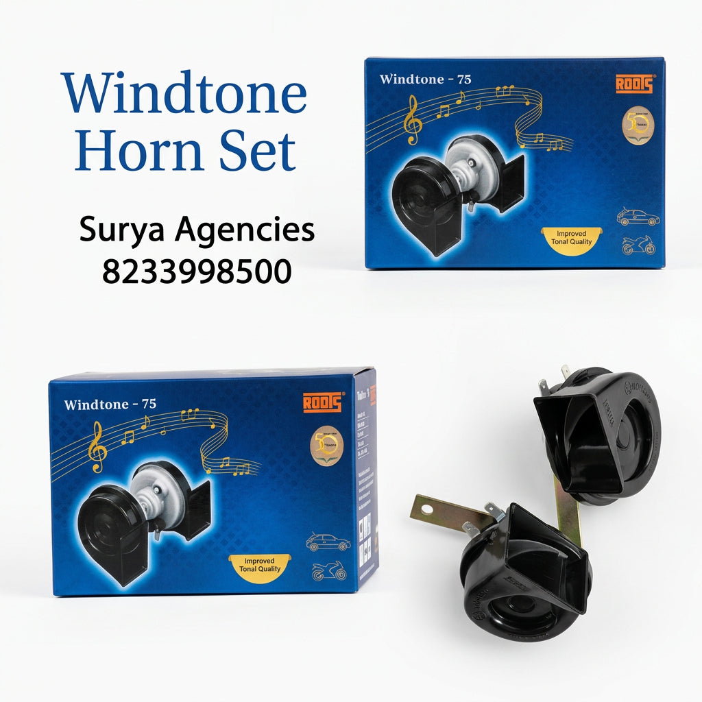 Roots Windtone Horn Set 12v